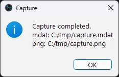 Capture 完了